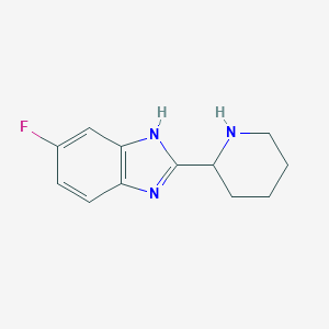 5-Fluoro-2-piperidin-2-yl-1H-benzimidazoleͼƬ