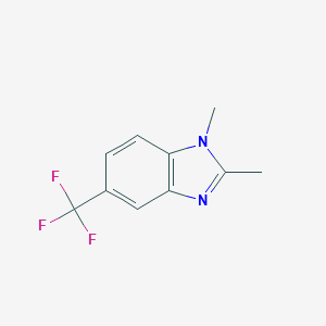 1,2-Dimethyl-5-(trifluoromethyl)-1H-benzo[d]imidazole图片