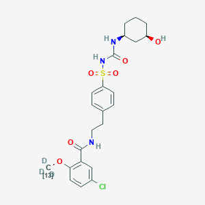 rac cis-3-Hydroxy Glyburide-13C,d3ͼƬ