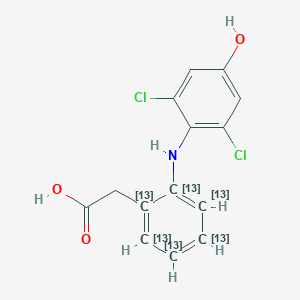 4'-Hydroxy Diclofenac-13C6(Contain 3% unlabeled)ͼƬ