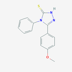 5-(4-Methoxyphenyl)-4-phenyl-4H-1,2,4-triazole-3-thiol图片