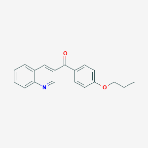 3-(4-Propoxybenzoyl)quinolineͼƬ