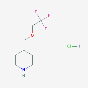 4-[(2,2,2-Trifluoroethoxy)methyl]piperidine HydrochlorideͼƬ