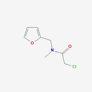 2-chloro-N-(furan-2-ylmethyl)-N-methylacetamideͼƬ