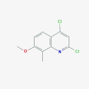 2,4-DICHLORO-7-METHOXY-8-METHYL-QUINOLINEͼƬ