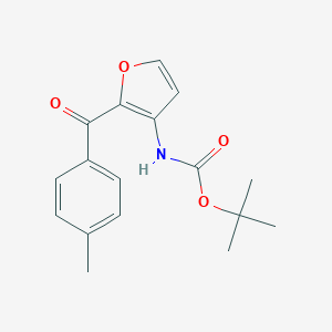 tert-Butyl N-[2-(4-Methylbenzoyl)furan-3-yl]carbamateͼƬ