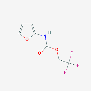 2,2,2-trifluoroethyl N-(furan-2-yl)carbamateͼƬ