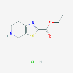 4,5,6,7-四氢噻唑并[5,4-c]吡啶-2-甲酸乙酯盐酸盐图片