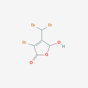 3-Bromo-4-(dibromomethyl)-5-hydroxy-2(5H)-furanoneͼƬ