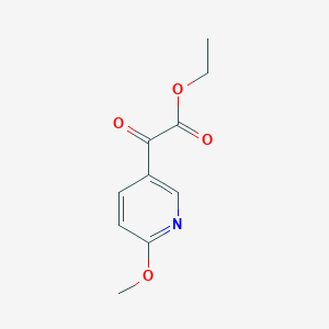 2-(6-甲氧基-3-吡啶基)-2-氧代乙酸乙酯图片