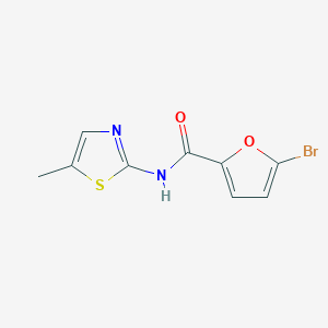 5-Bromo-N-(5-methyl-1,3-thiazol-2-yl)furan-2-carboxamideͼƬ