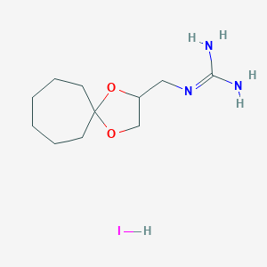 1-{1,4-dioxaspiro[4,6]undecan-2-ylmethyl}guanidine hydroiodideͼƬ