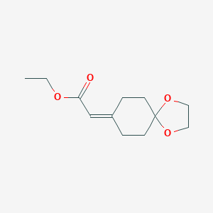 Ethyl 2-(1,4-dioxaspiro[4,5]decan-8-ylidene)acetateͼƬ