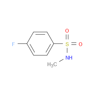 N-Methyl 4-fluorobenzenesulfonamideͼƬ