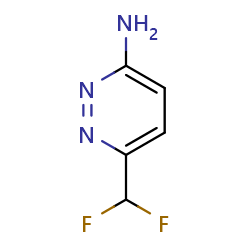 6-(difluoromethyl)pyridazin-3-amineͼƬ