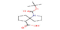 1-[(tert-butoxy)carbonyl]-1-azaspiro[4,4]nonane-6-carboxylicacidͼƬ