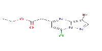 ethyl2-(3-bromo-7-chloro-2-methyl-pyrazolo[1,5-a]pyrimidin-5-yl)acetateͼƬ