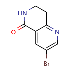 3-bromo-5,6,7,8-tetrahydro-1,6-naphthyridin-5-oneͼƬ