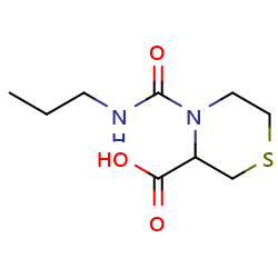 4-(propylcarbamoyl)thiomorpholine-3-carboxylicacidͼƬ