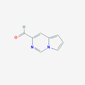 pyrrolo[1,2-c]pyrimidine-3-carbaldehydeͼƬ