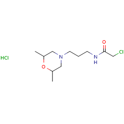 2-chloro-N-[3-(2,6-dimethylmorpholin-4-yl)propyl]acetamidehydrochlorideͼƬ