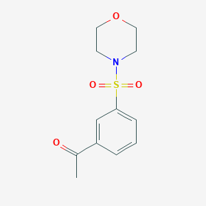 1-[3-(Morpholine-4-sulfonyl)phenyl]ethan-1-oneͼƬ