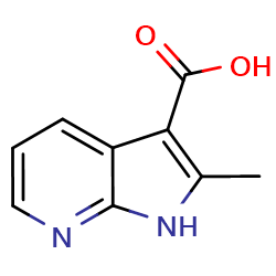 2-methyl-1H-pyrrolo[2,3-b]pyridine-3-carboxylicacidͼƬ