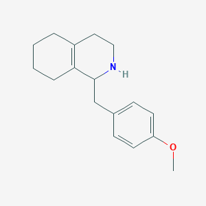 1,2,3,4,5,6,7,8-Octahydro-1-[(4-methoxyphenyl)methyl]-isoquinolineͼƬ