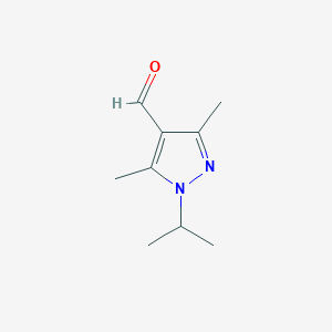 3,5-dimethyl-1-(propan-2-yl)-1H-pyrazole-4-carbaldehydeͼƬ