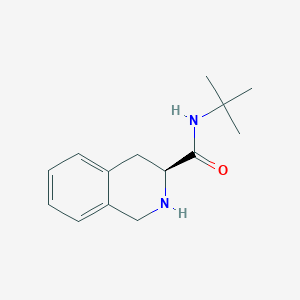 (3S)-1,2,3,4-Tetrahydroisoquinoline-3-(N-tert-Butylcarboxamide)ͼƬ