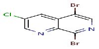 5,8-dibromo-3-chloro-1,7-naphthyridineͼƬ