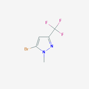 5-Bromo-1-methyl-3-(trifluoromethyl)-1H-pyrazoleͼƬ