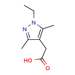 2-(1-ethyl-3,5-dimethyl-1H-pyrazol-4-yl)aceticacidͼƬ