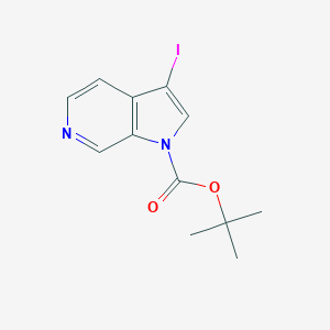 tert-butyl3-iodopyrrolo[2,3-c]pyridine-1-carboxylate图片