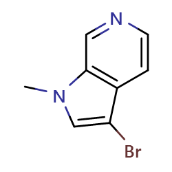 3-bromo-1-methyl-1H-pyrrolo[2,3-c]pyridine图片