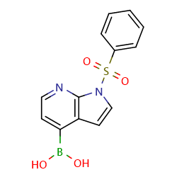 B-[1-(phenylsulfonyl)-1H-pyrrolo[2,3-b]pyridin-4-yl]boronicacid图片