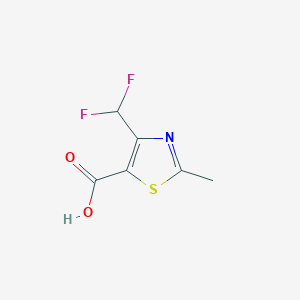 4-(difluoromethyl)-2-methyl-1,3-thiazole-5-carboxylicacidͼƬ