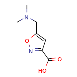 5-[(dimethylamino)methyl]-1,2-oxazole-3-carboxylicacidͼƬ