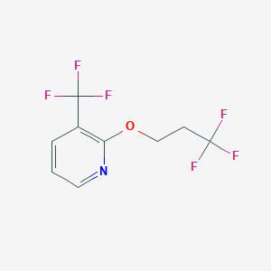 3-(Trifluoromethyl)-2-(3,3,3-trifluoropropoxy)pyridineͼƬ