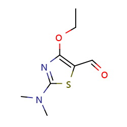 2-(dimethylamino)-4-ethoxy-1,3-thiazole-5-carbaldehydeͼƬ