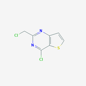 4-chloro-2-(chloromethyl)thieno[3,2-d]pyrimidineͼƬ