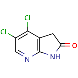 4,5-dichloro-1,3-dihydropyrrolo[2,3-b]pyridin-2-one图片