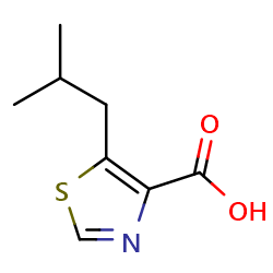 5-(2-methylpropyl)-1,3-thiazole-4-carboxylicacidͼƬ