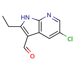 5-chloro-2-ethyl-1H-pyrrolo[2,3-b]pyridine-3-carbaldehydeͼƬ
