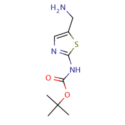 tert-butylN-[5-(aminomethyl)-1,3-thiazol-2-yl]carbamateͼƬ