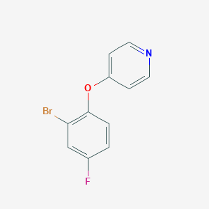 4-(2-Bromo-4-fluorophenoxy)pyridineͼƬ