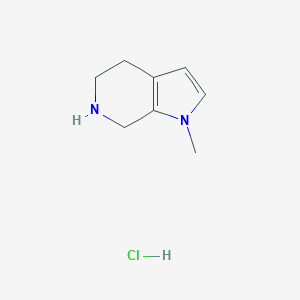 1-methyl-1H,4H,5H,6H,7H-pyrrolo[2,3-c]pyridine hydrochlorideͼƬ