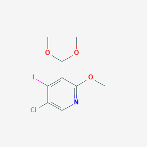 5-Chloro-3-(dimethoxymethyl)-4-iodo-2-methoxypyridineͼƬ