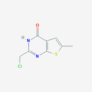 2-(Chloromethyl)-6-methylthieno[2,3-d]pyrimidin-4(3H)-oneͼƬ