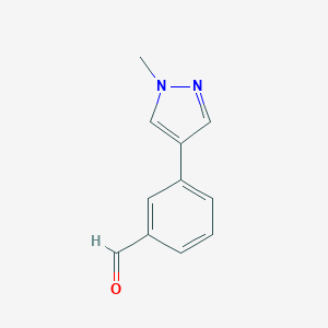 3-(1-methyl-1H-pyrazol-4-yl)benzaldehydeͼƬ